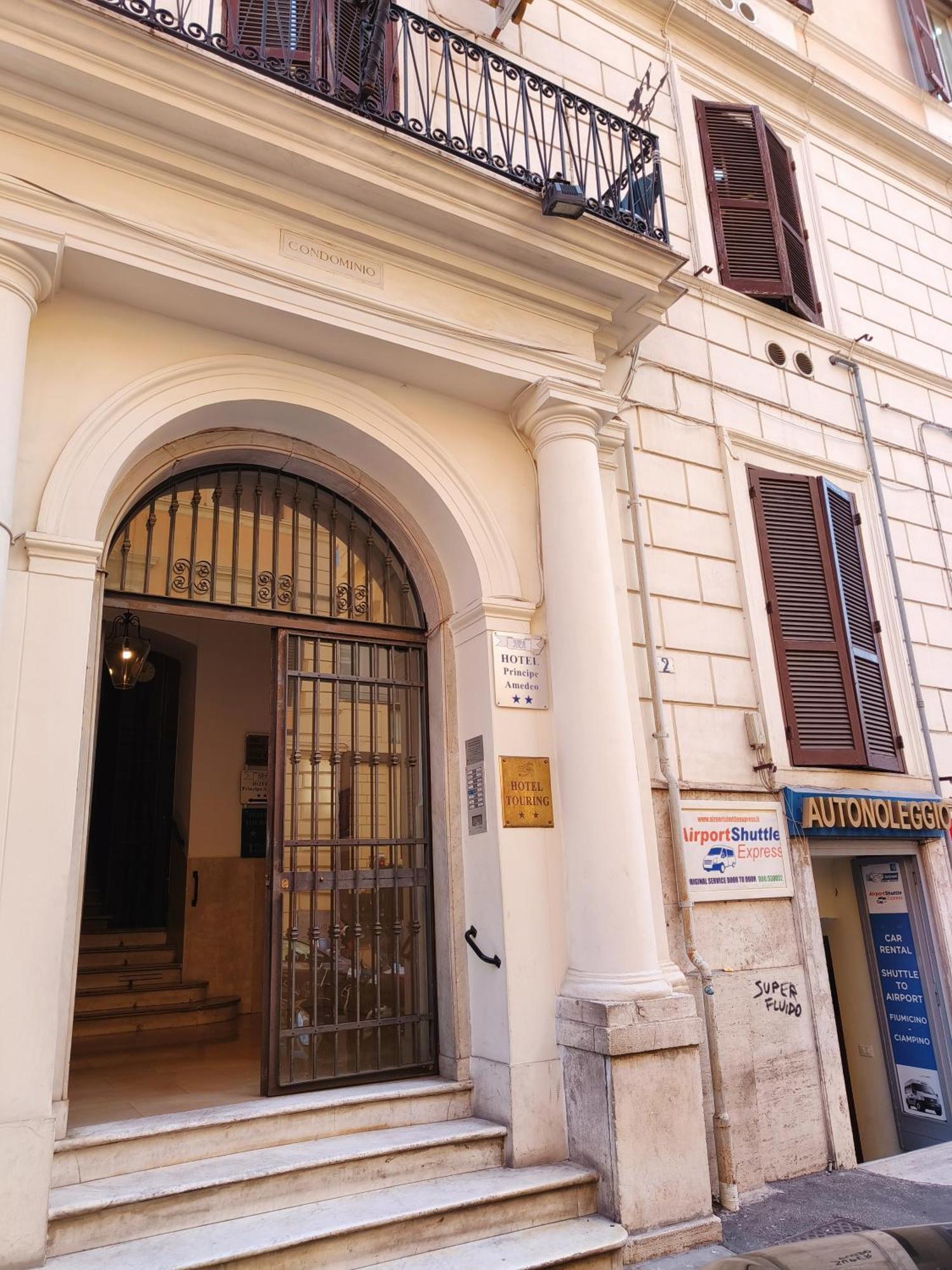 Hotel Principe Amedeo Roma Exterior foto